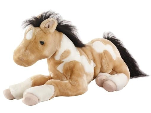Breyer - Butterscotch - Pinto Buckskin 19" Lying Filly