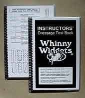 Whinny Widgets Intructors 2015 Dressage Test Book