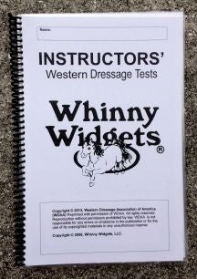 Whinny Widgets 2015 Western Dressage Test Book - Instructors