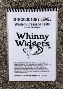 Whinny Widgets 2015 Western Dressage Test Book - Intro Level