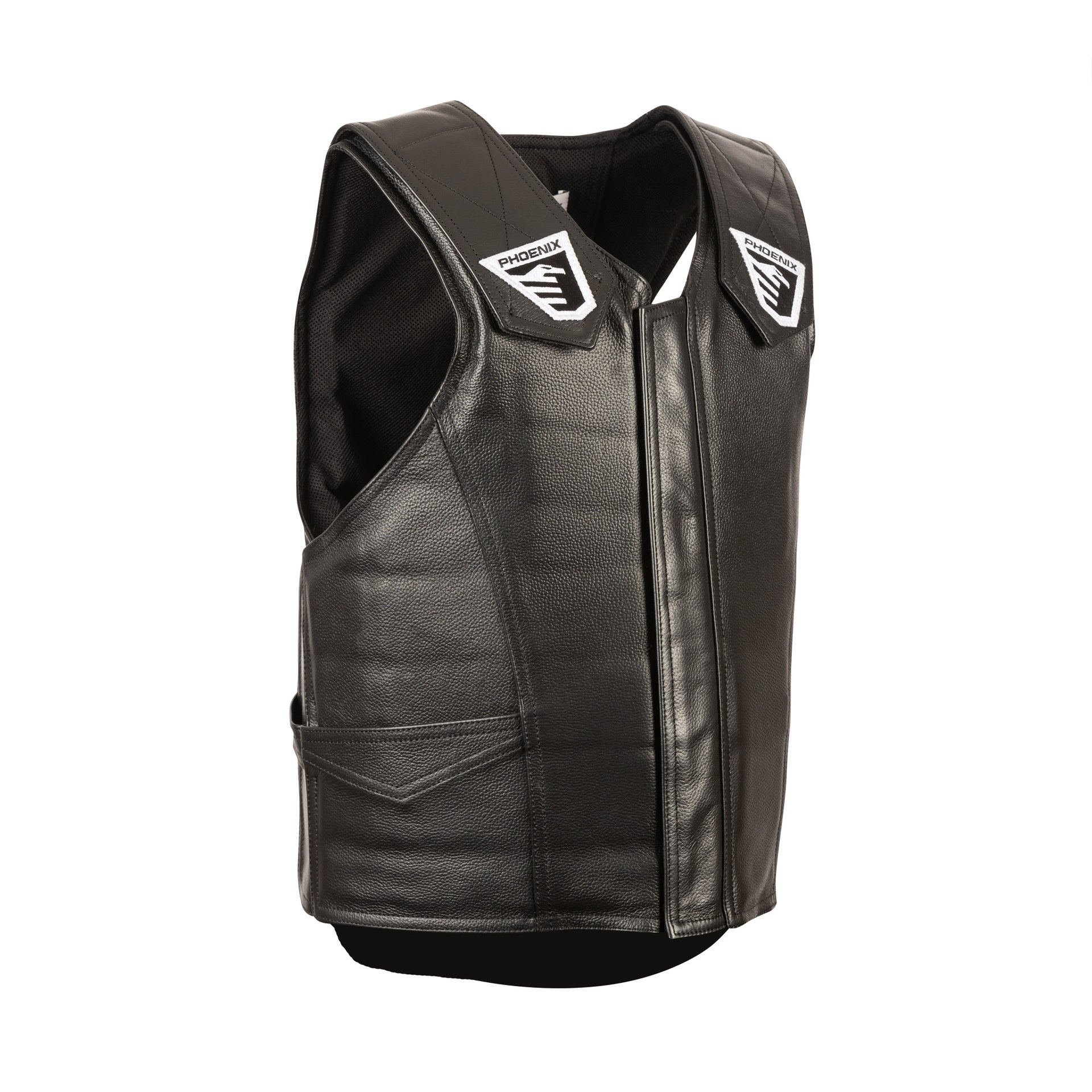 Phoenix Pro-Max Leather Protective Rodeo Vest