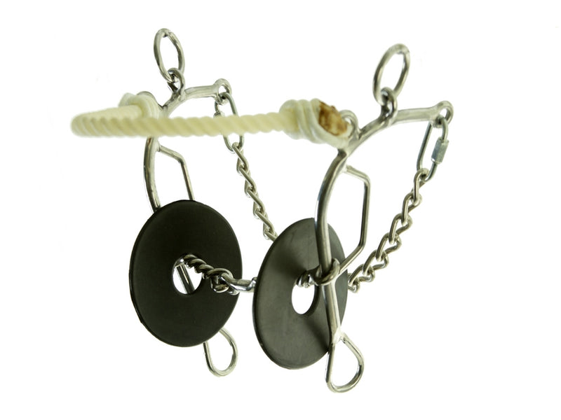 Twisted Wire Dogbone Mouth Bit