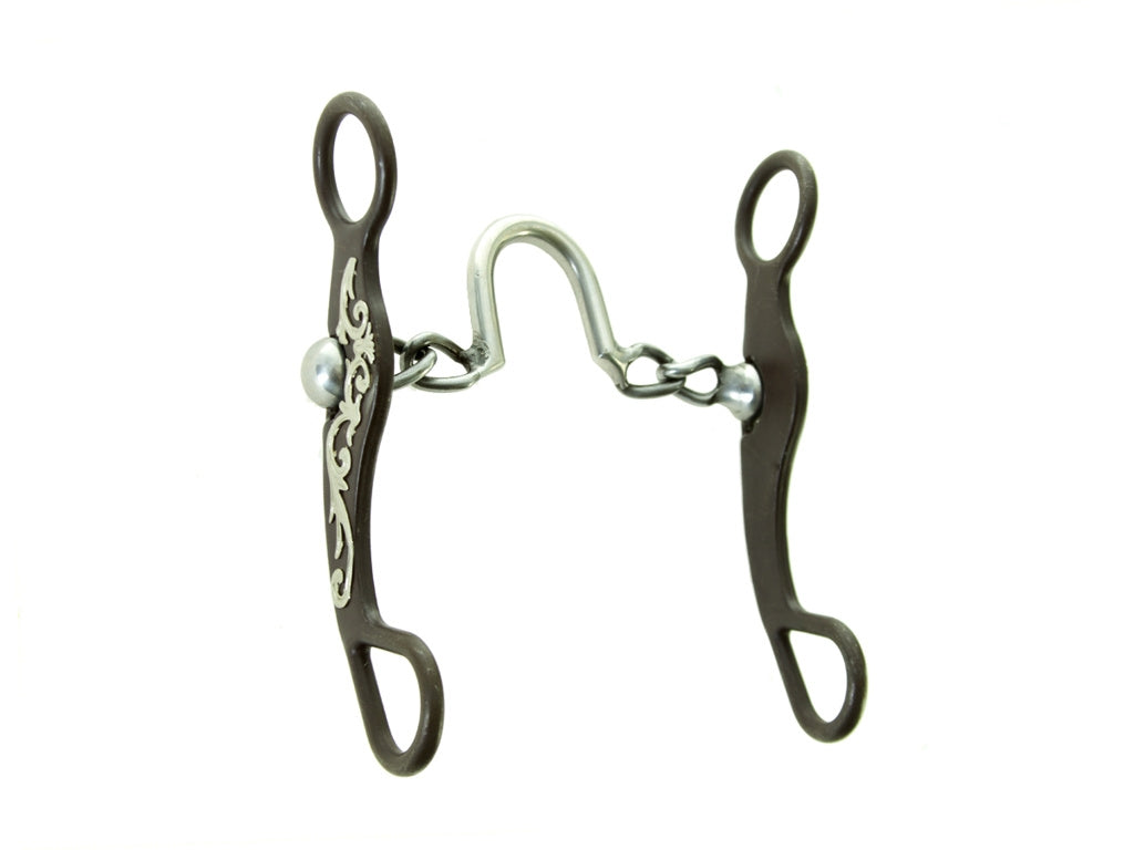 Ported Chain Mouth Floral Bit