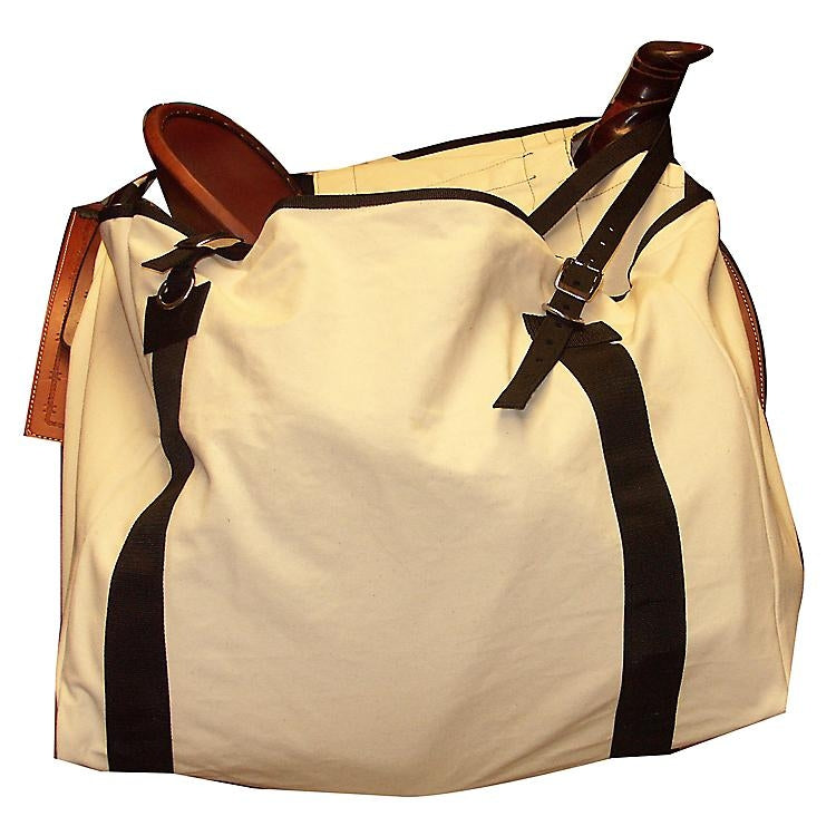 Basic Cotton Canvas Saddle Bag