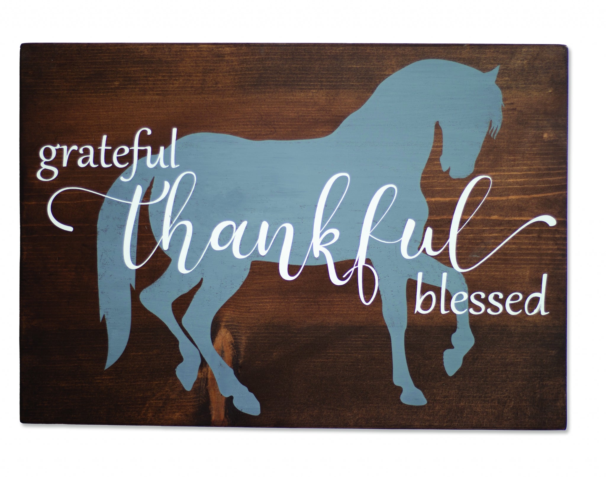 Kelley Wall Decor - "Thankful Grateful Blessed"