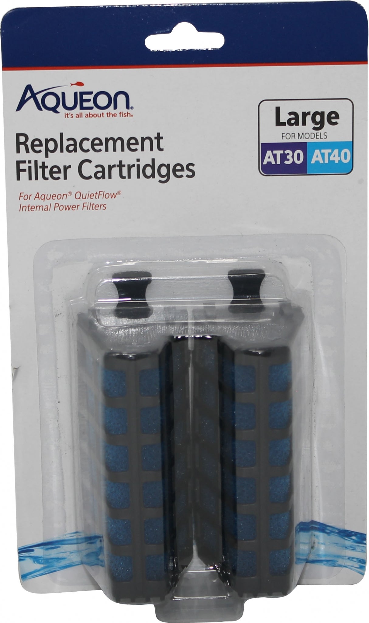 Aqueon QuietFlow Internal Filter Cartridge 2pk