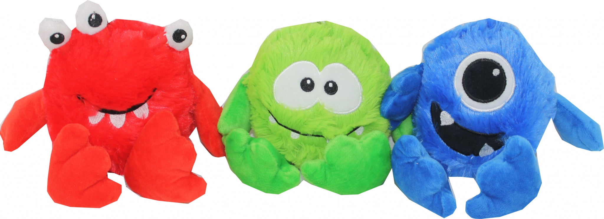 Monster With Lg Squeaker Dog Toy