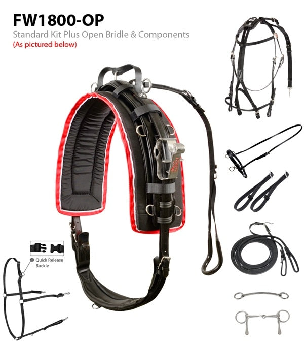 Feather-Weight Synthetic Standard Race Harness