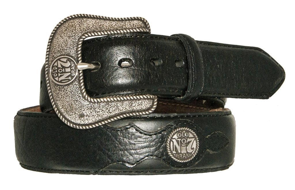 Jack Daniels Old No.7 Western Belt with Conchos