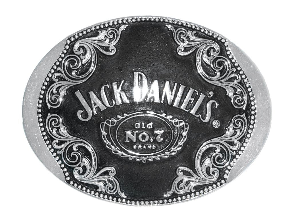 Jack Daniels Filigree Cartouche Buckle