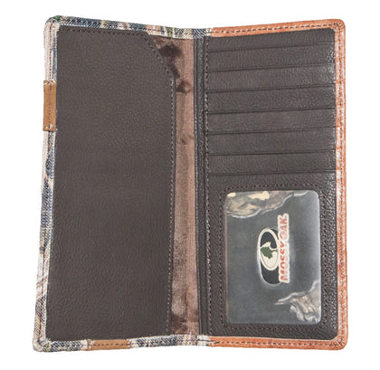 Mossy Oak Studded Cross Rodeo Wallet