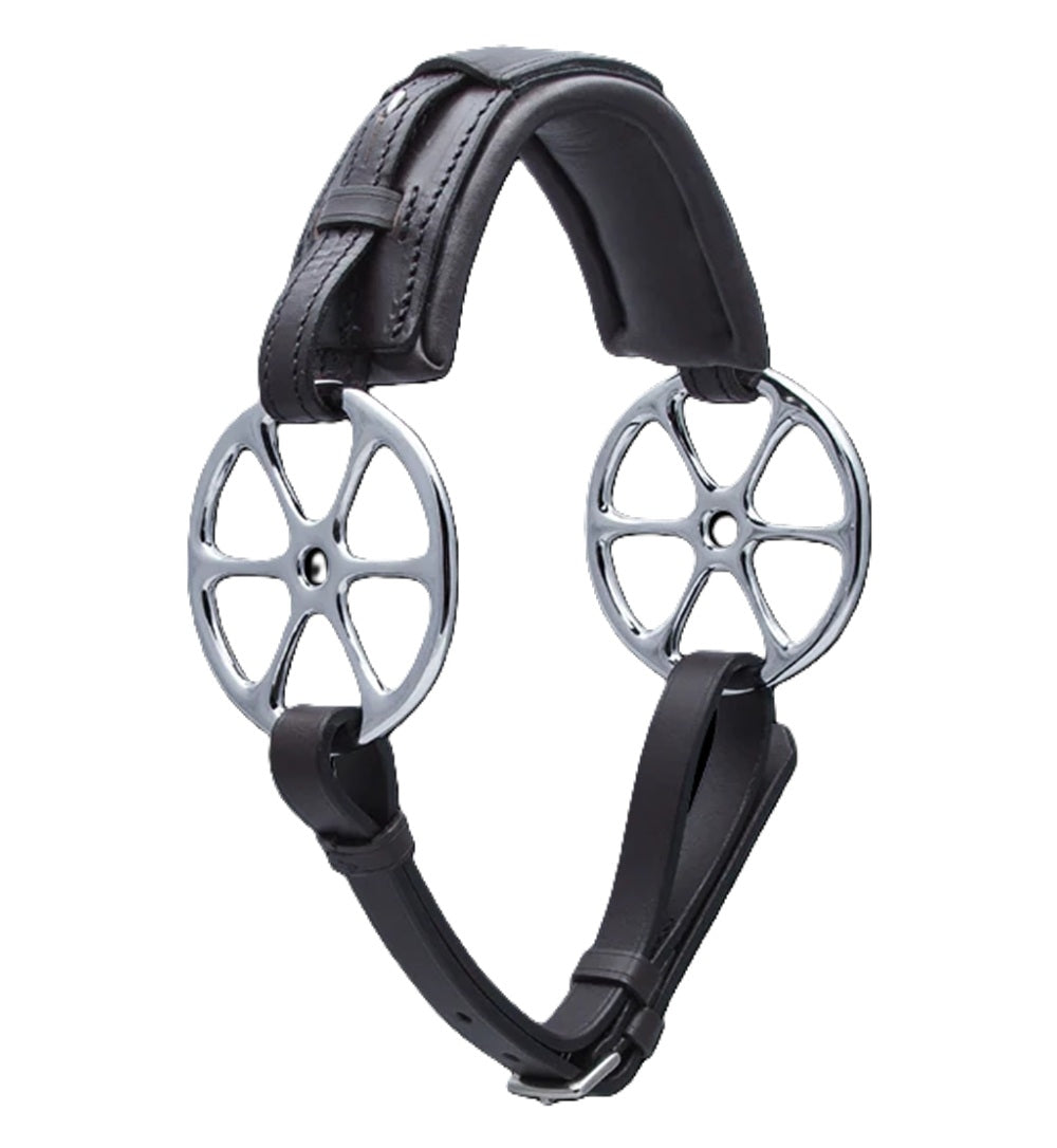 Stubben Steeltec Flowerrings Hackamore Bit