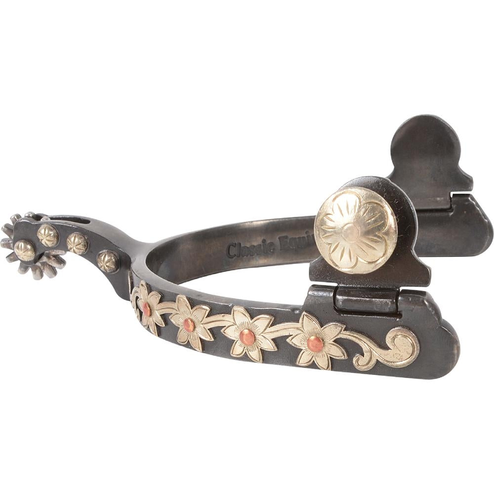 Classic Equine Flower Series Spur