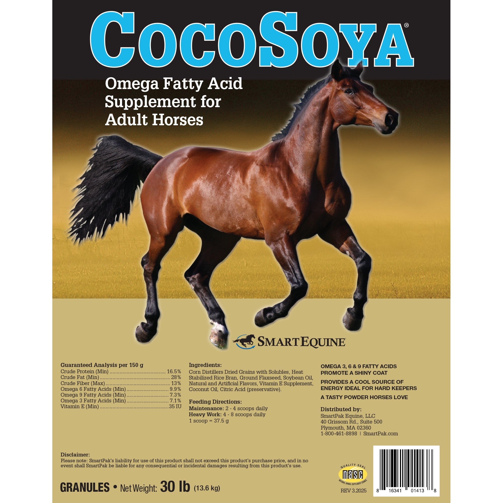 SmartEquine Cocosoya Granular