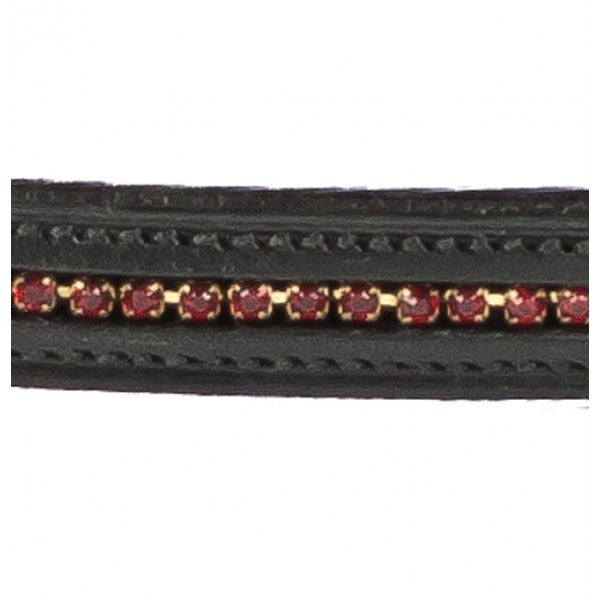 HK Aristocrat Two-Tone Browband- 1/2 Inch Wide