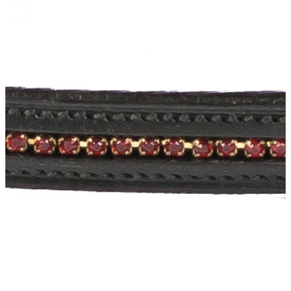 HK Aristocrat Two-Tone Browband- 1/2 Inch Wide