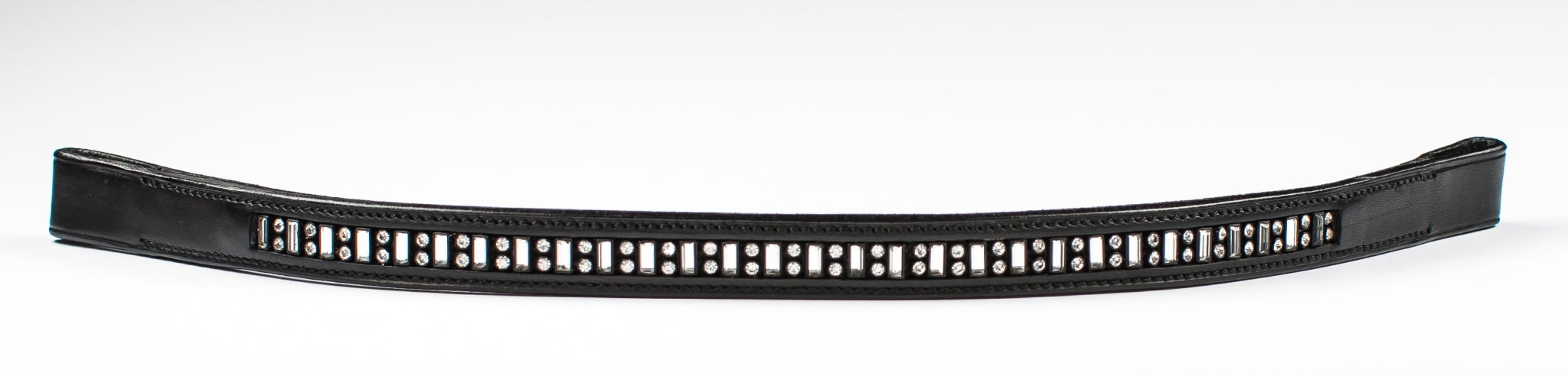 HK Americana Vertical Baguette Browband- 3/4 Inch Wide