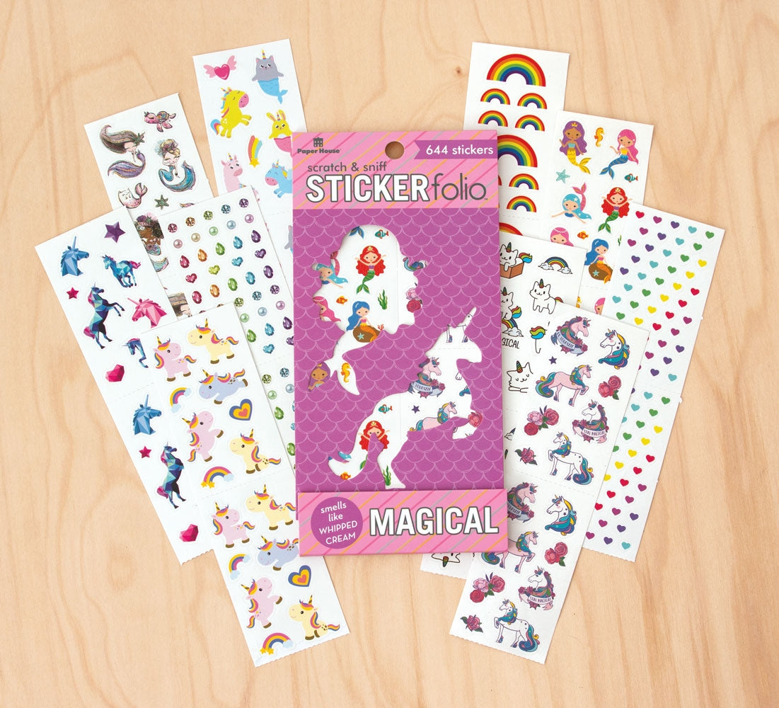 Kelley Magical Scratch & Sniff Sticker Folio
