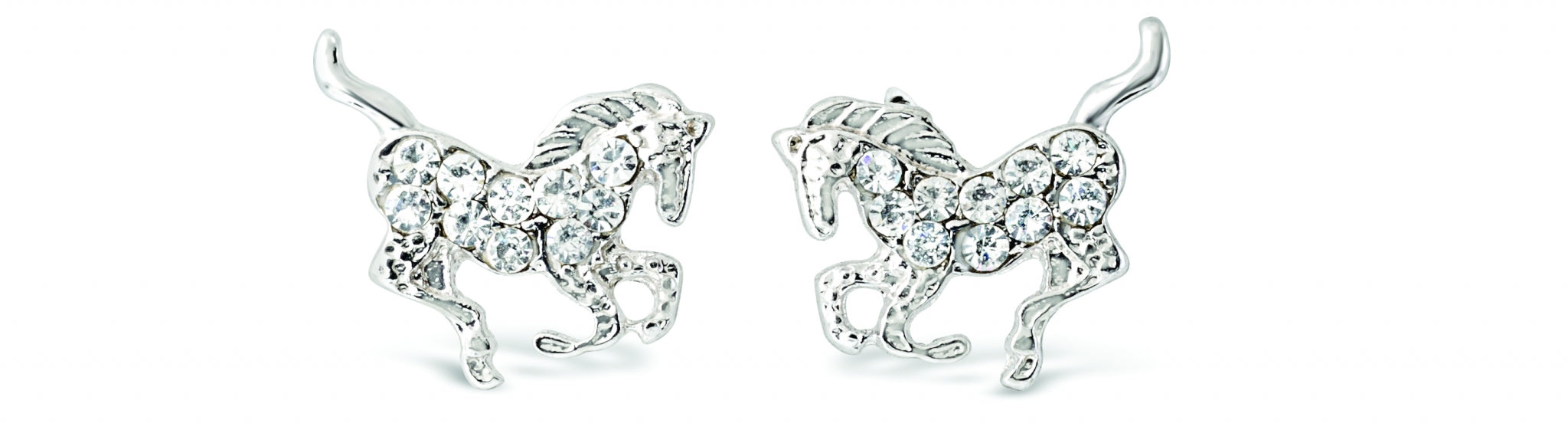 Kelley Kids Galloping Horse Earrings