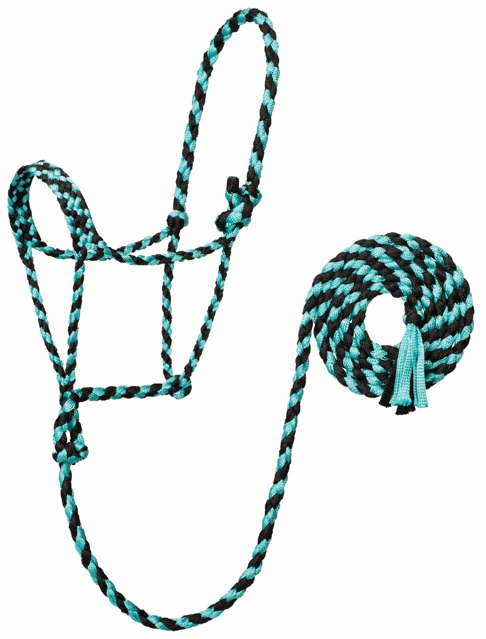 Weaver Braided Rope Halter with 10' Lead