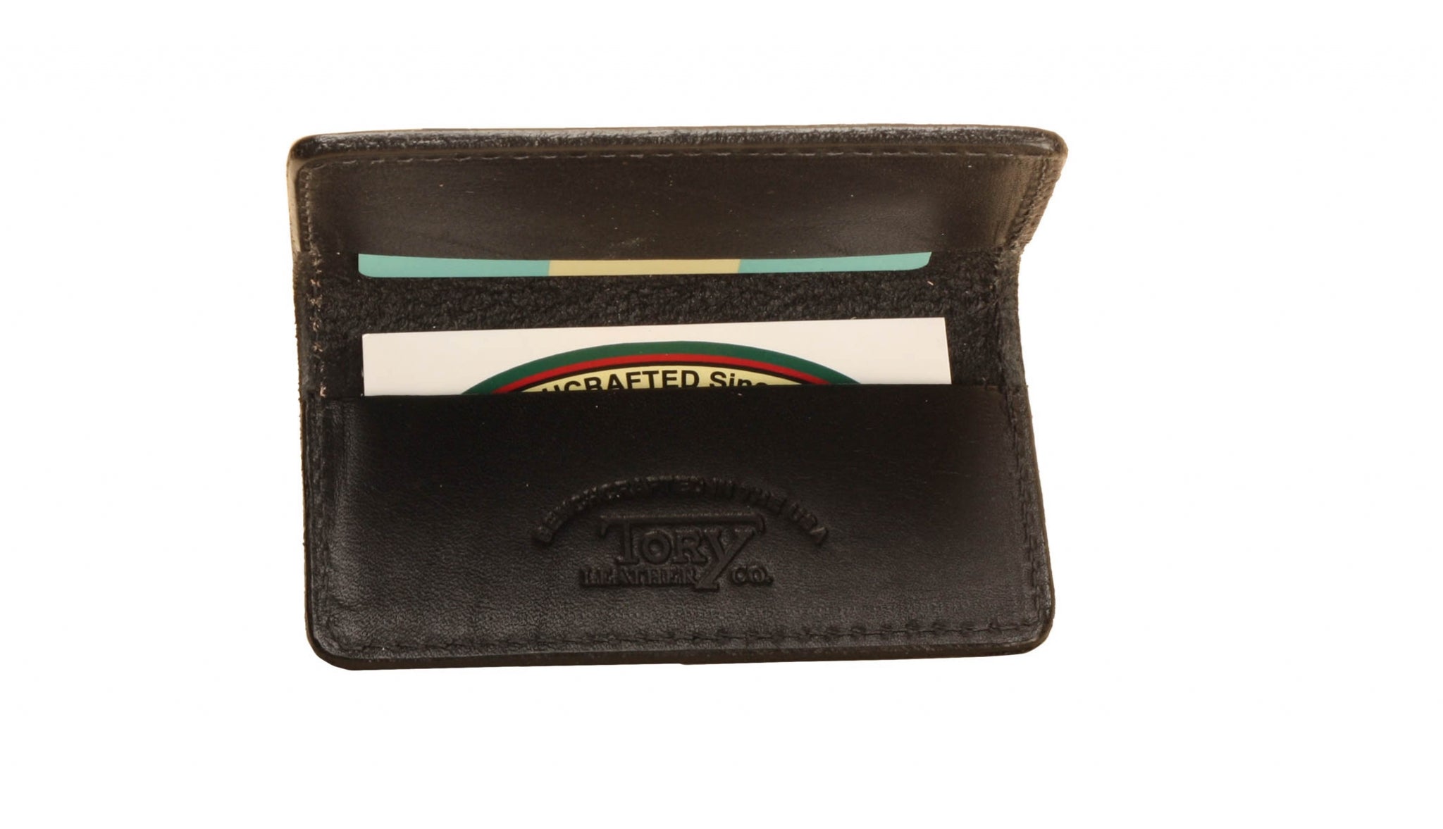 Tory Leather Business Card Case