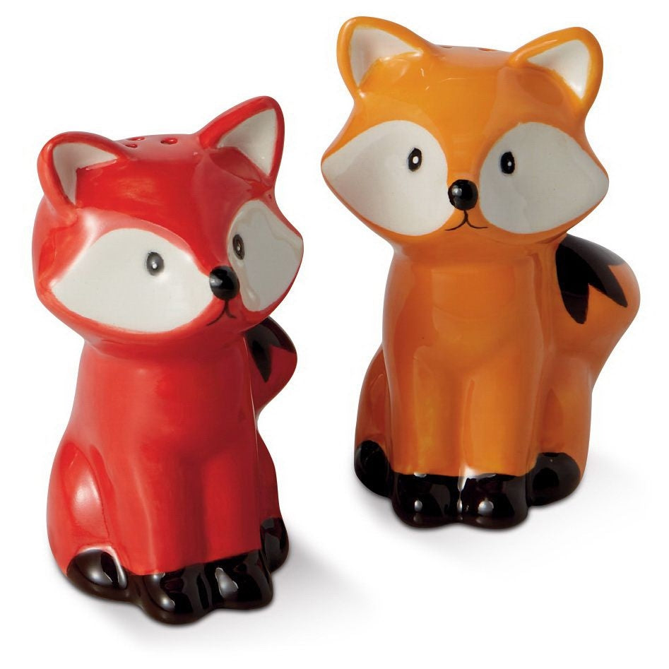 Fox Salt & Pepper Shaker Set