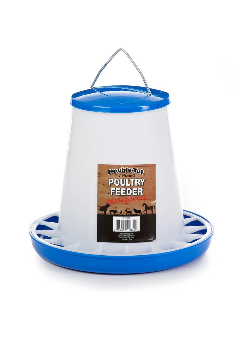Double-Tuf Plastic Poultry Feeder