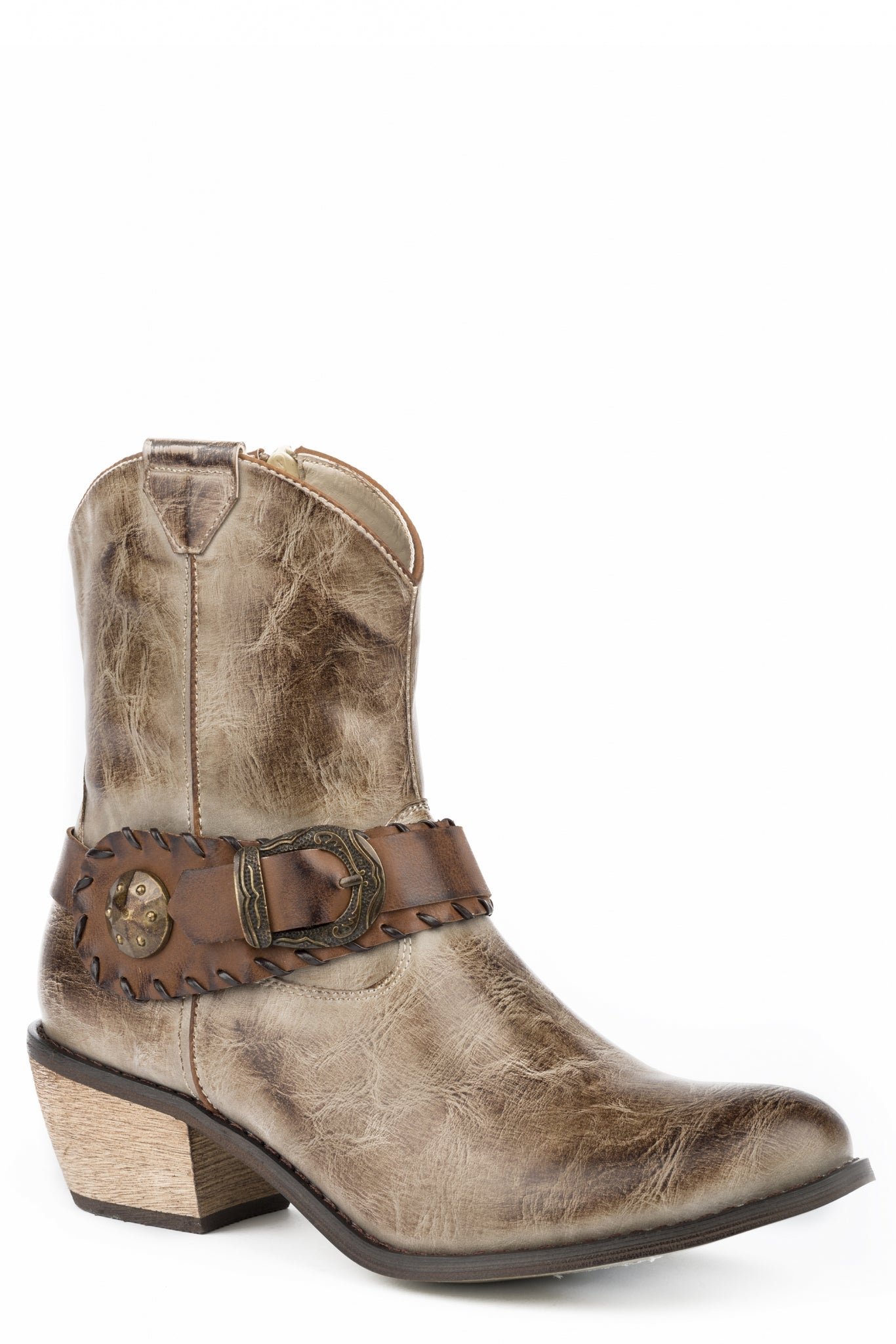Roper Ladies Maybelle Shorty Leather Boots
