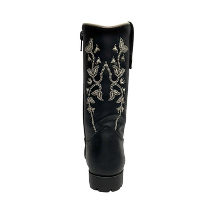 TuffRider Toddler Black Floral Western Boots