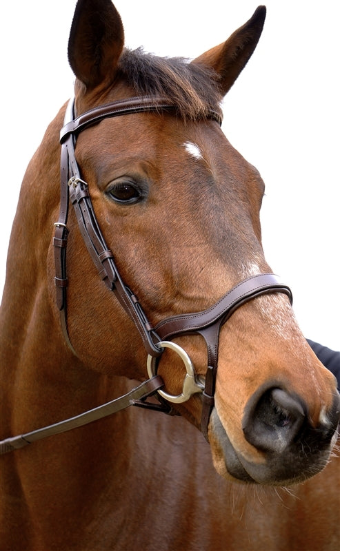 Nunn Finer Innovativo English Bridle with Rubber Reins