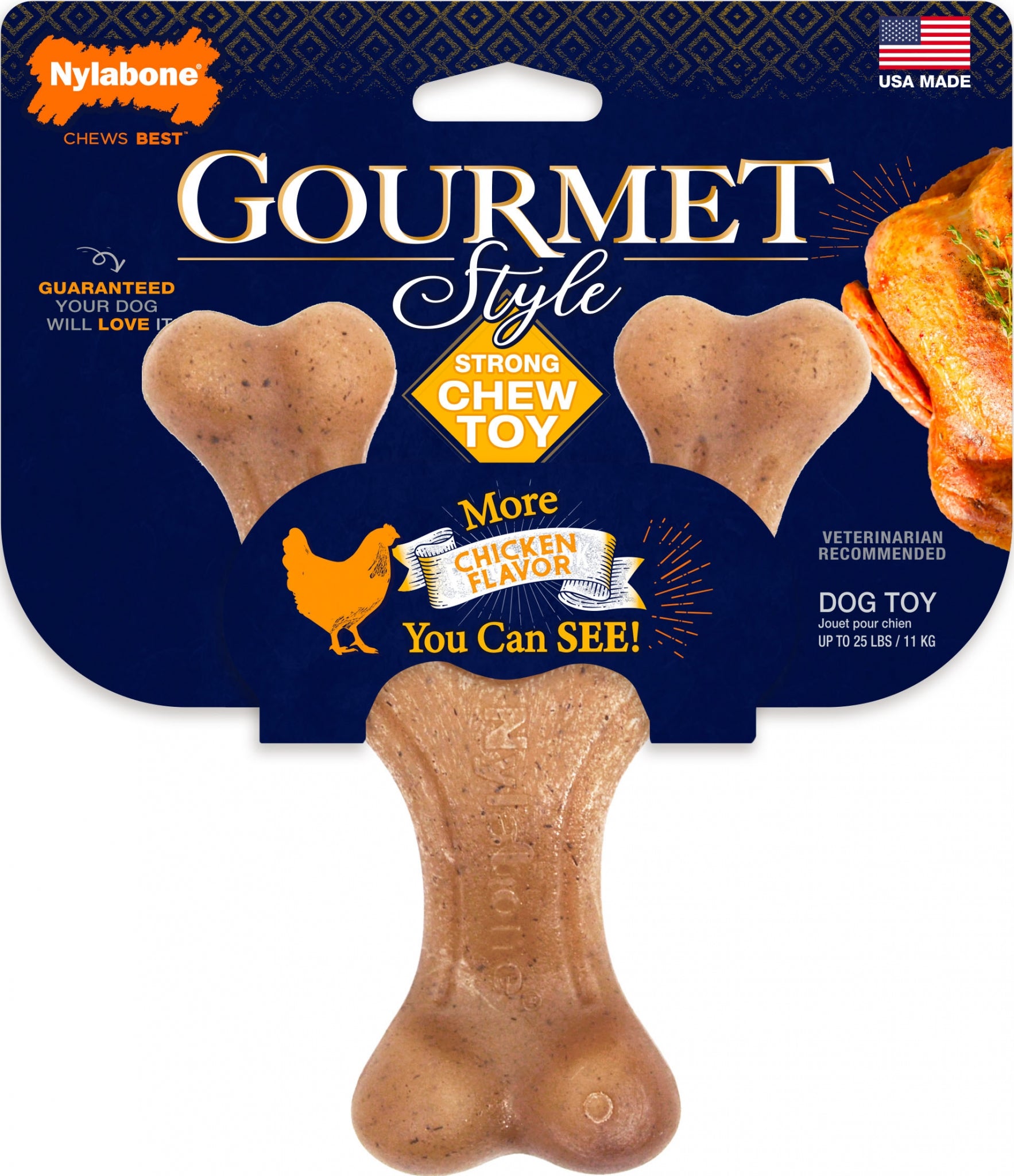 Nylabone Gourmet Style Strong Chew Wishbone