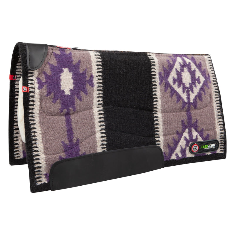 T3 High Profile Woven Pad with WoolBack Liner and T3 FlexForm Pro-Impact Protection Inserts
