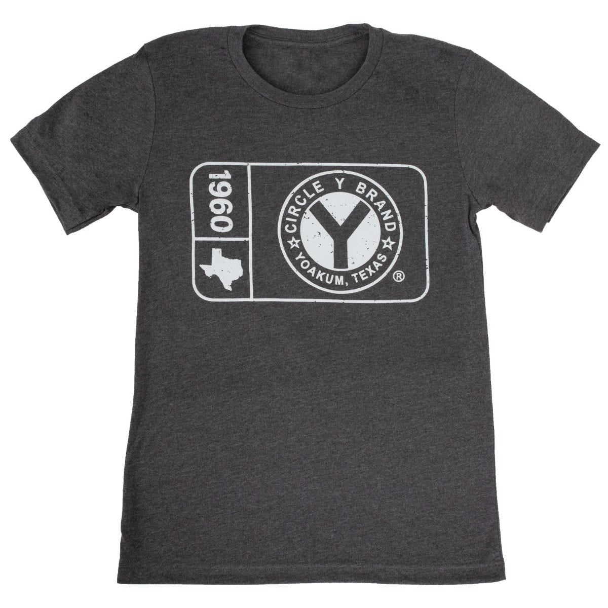 Circle Y Rectangle Print Tee Shirt