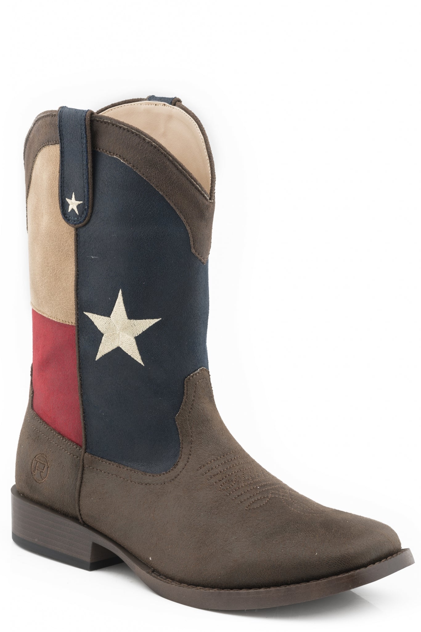 Roper Kids Texas Flag Western Boots