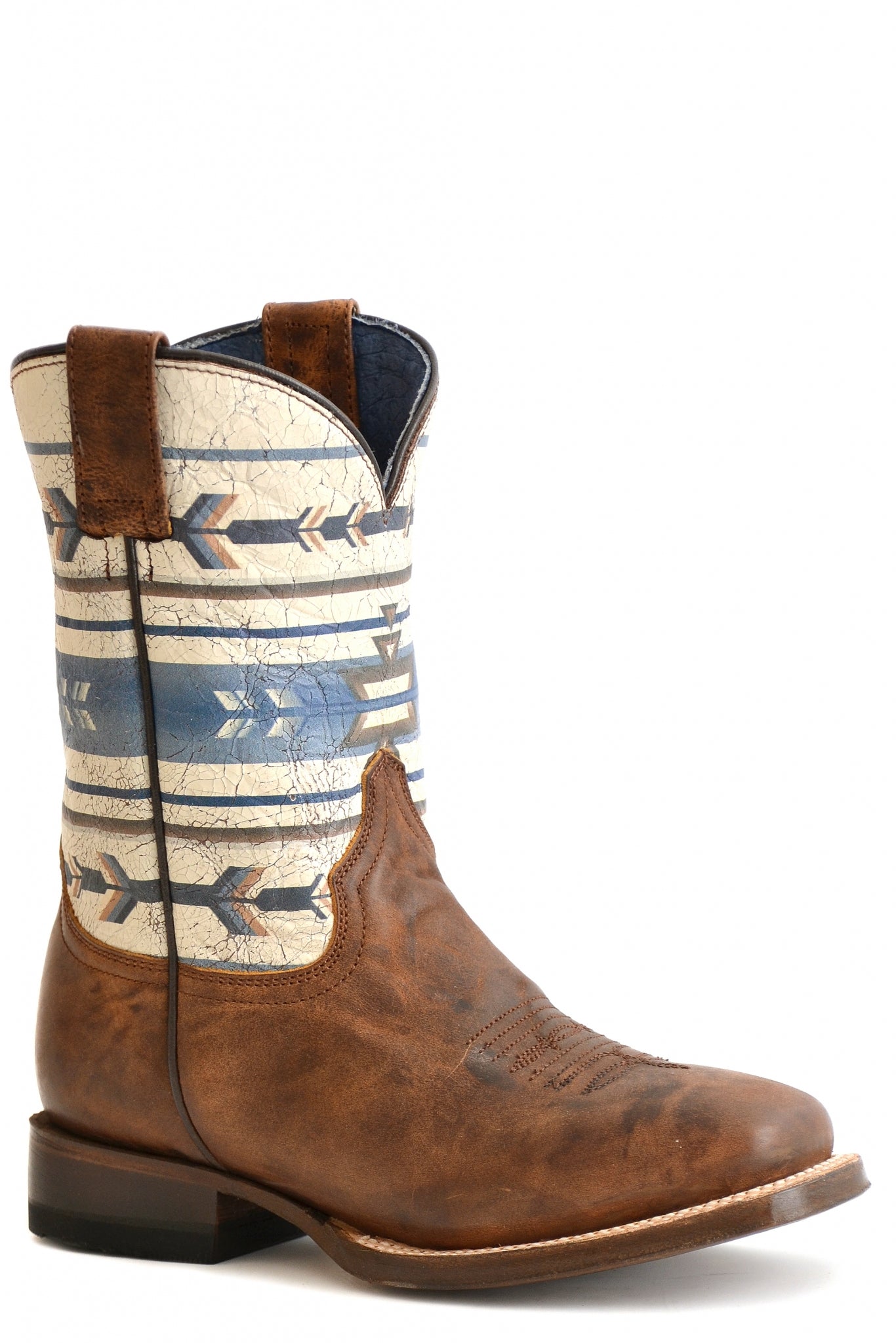 Roper Kids Printed Native Design Western Boots