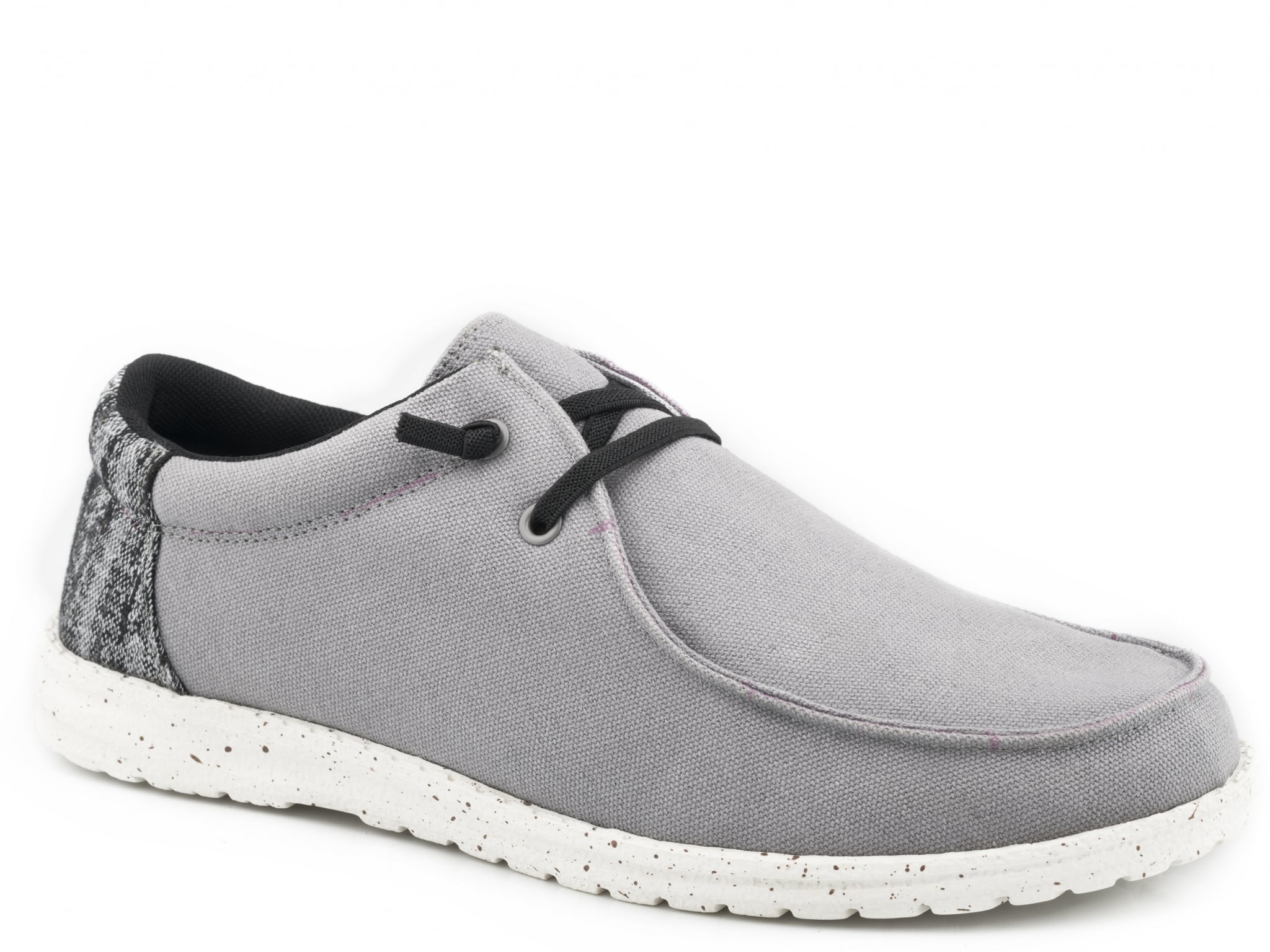 Roper Mens Canvas Two-Eye Chukka Shoes
