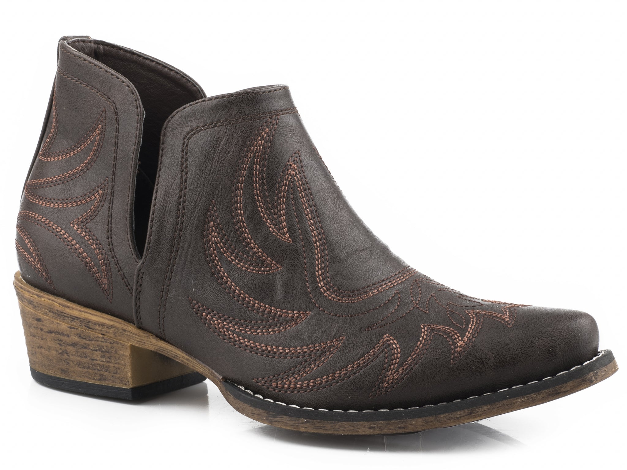 Roper Ladies Ava Snip Toe Ankle Boots