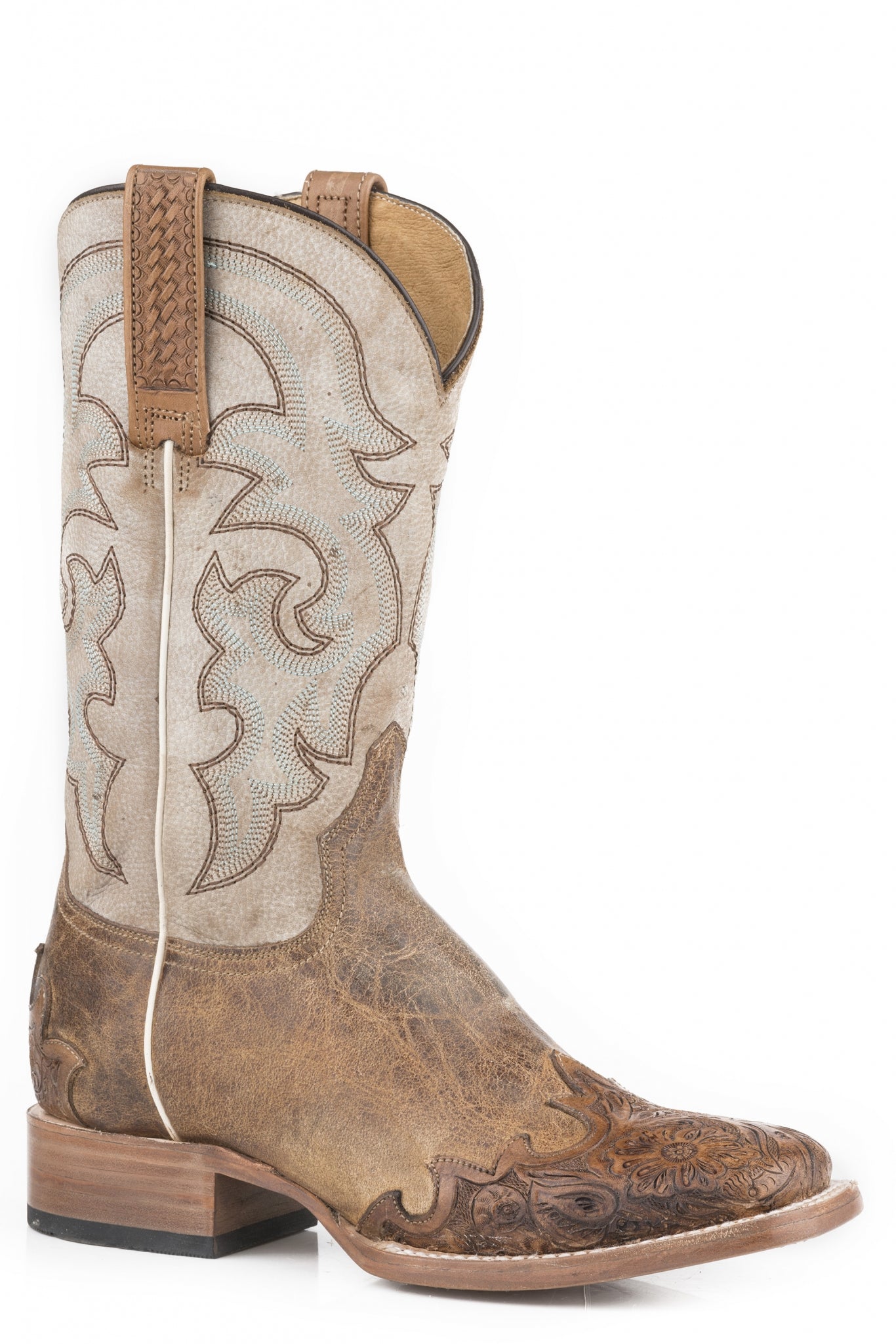 Roper Ladies Palomino Wingtip Square Toe Boots