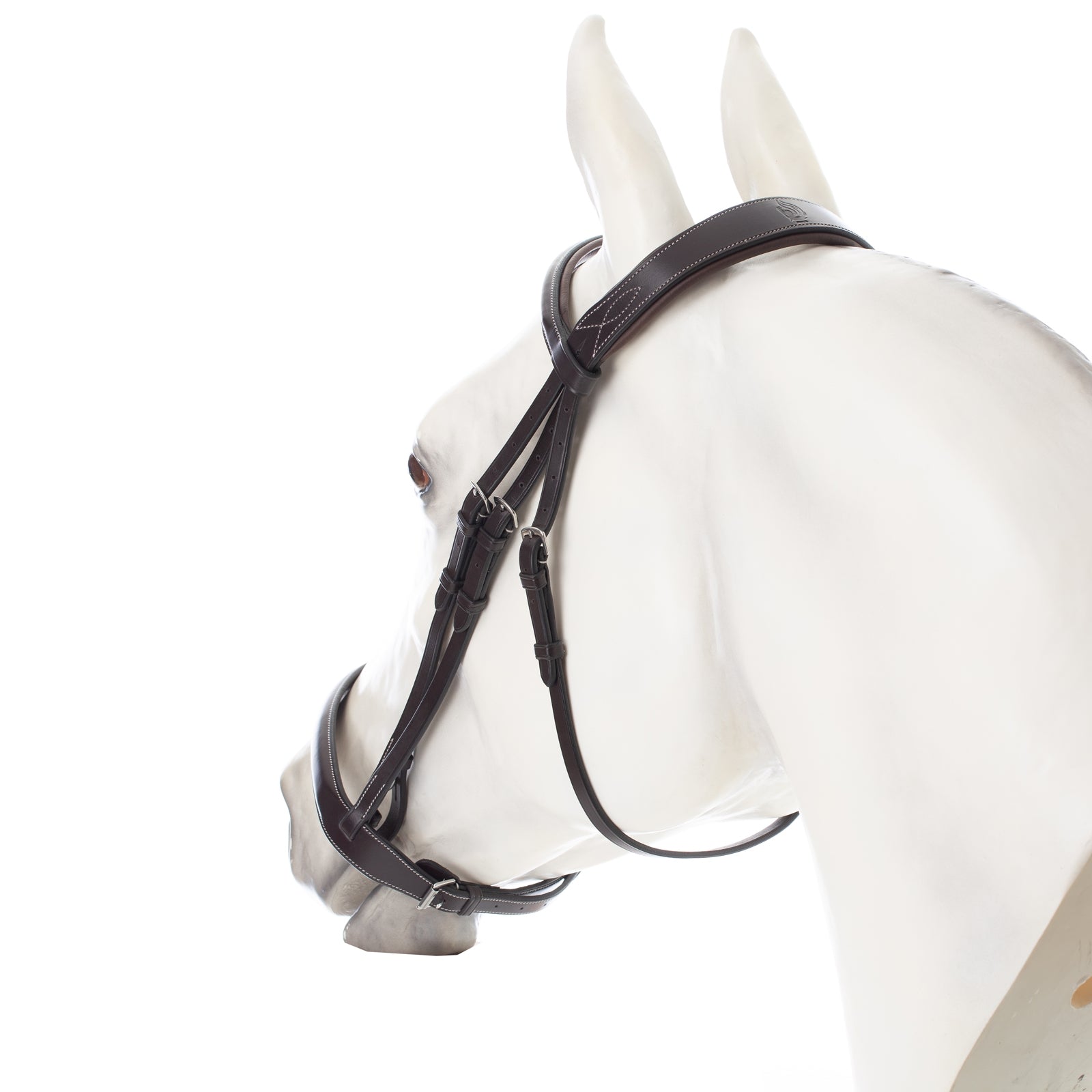 Equinavia Valkyrie Wide Noseband Hunter Bridle with Reins