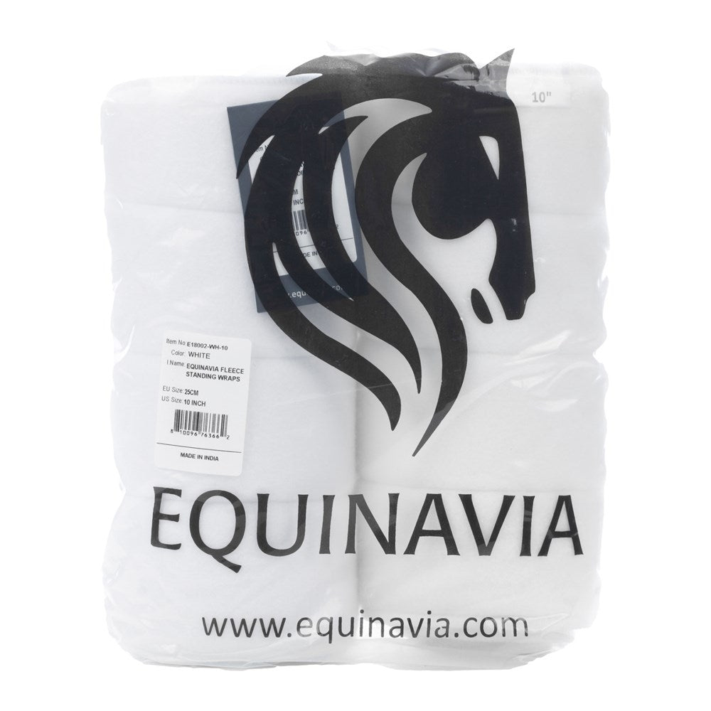 Equinavia No Bow Leg Wraps - Pair - White