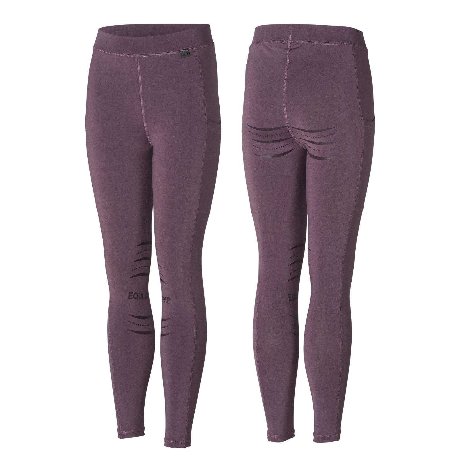 Horze Kids Zelda Full Seat Tights with Silicone Grip