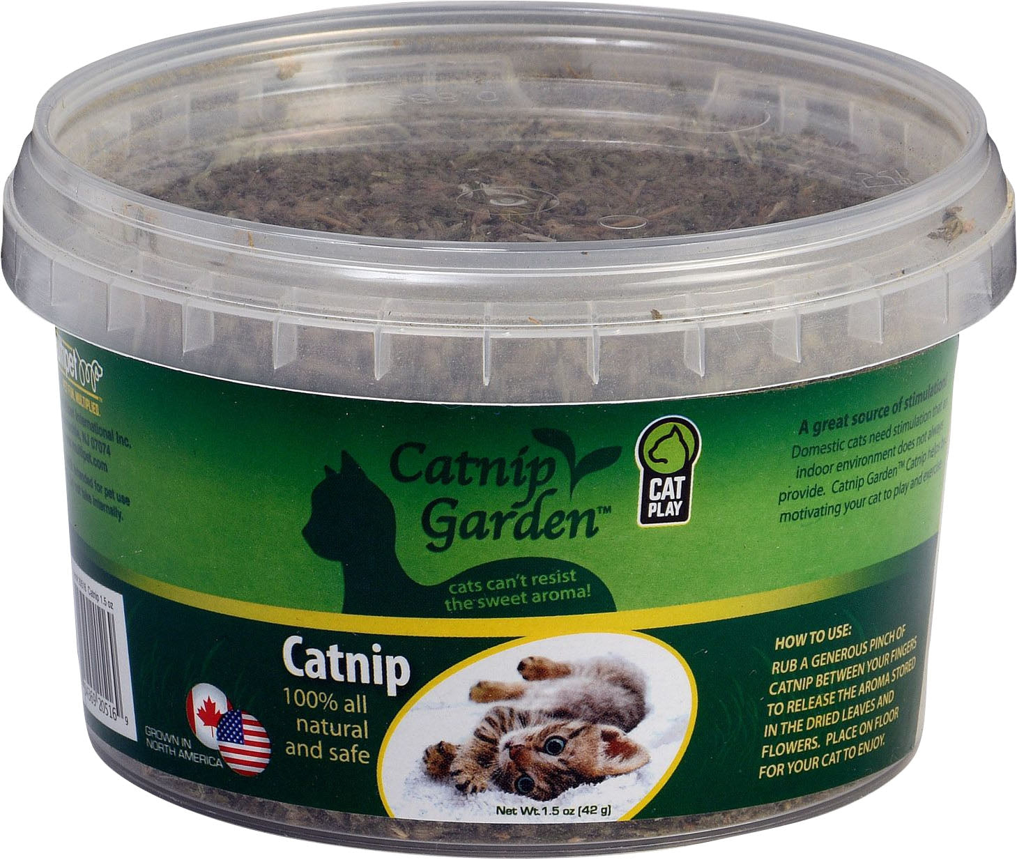 Multipet Catnip Garden Catnip Cup 1.5 Oz