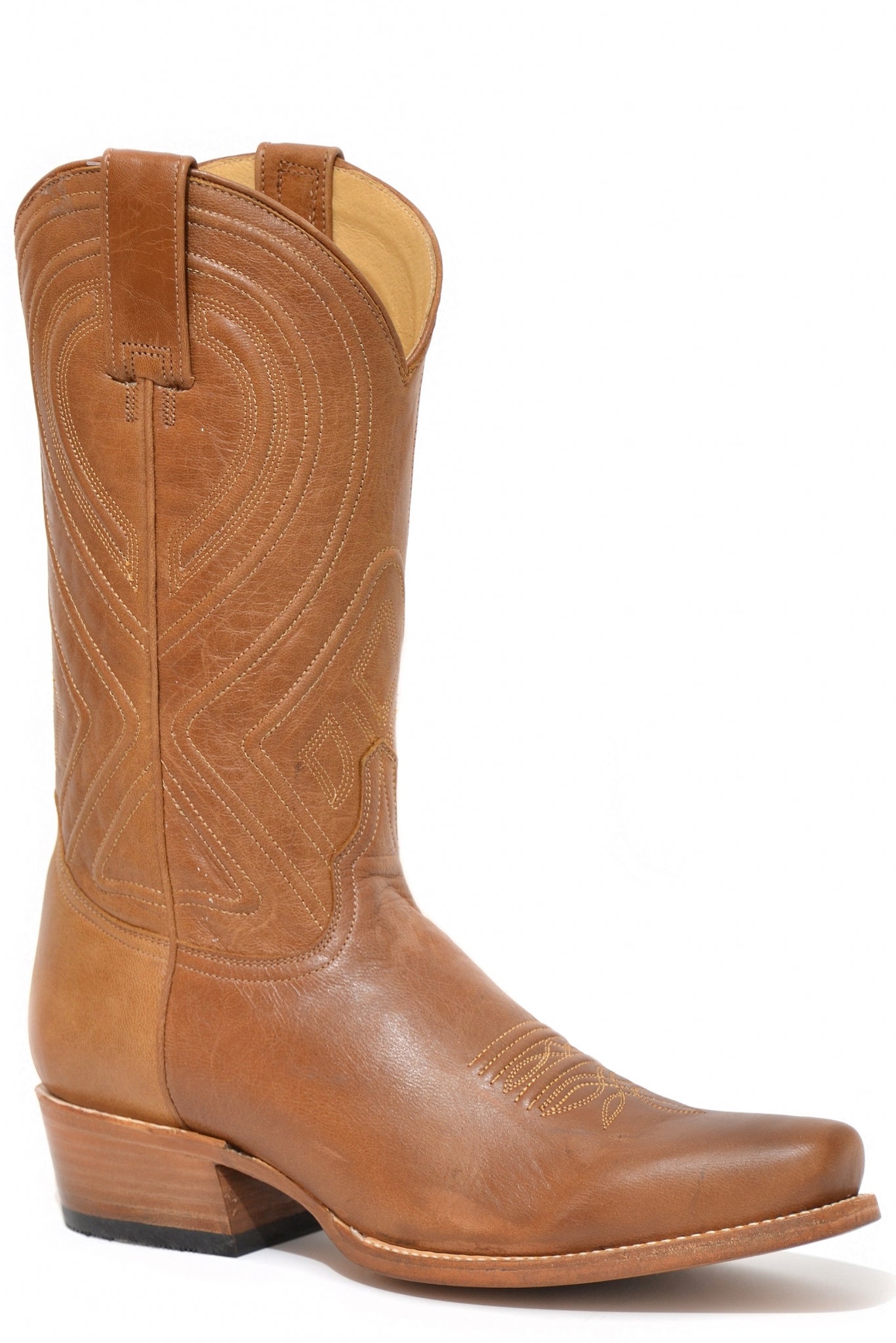 Stetson Mens Mossman Med7 Toe Boots