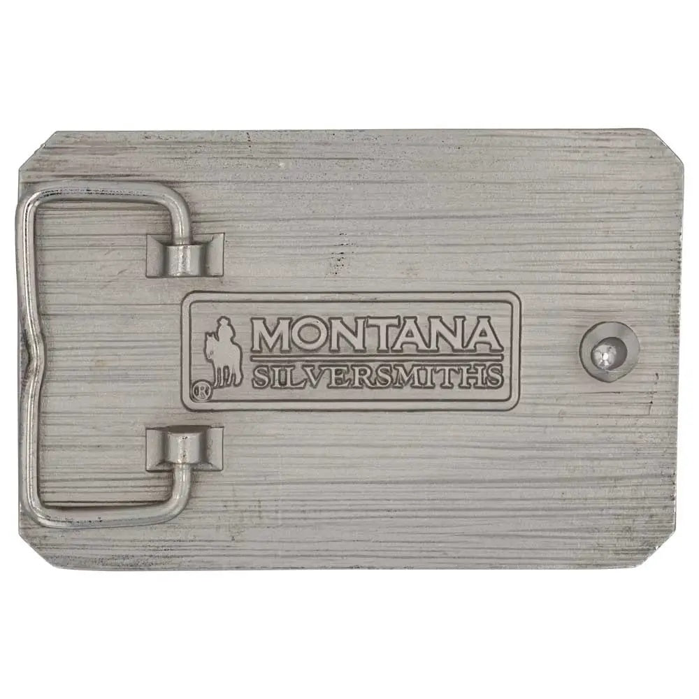 Montana Silversmiths Beaming Christian Cowboy Attitude Buckle