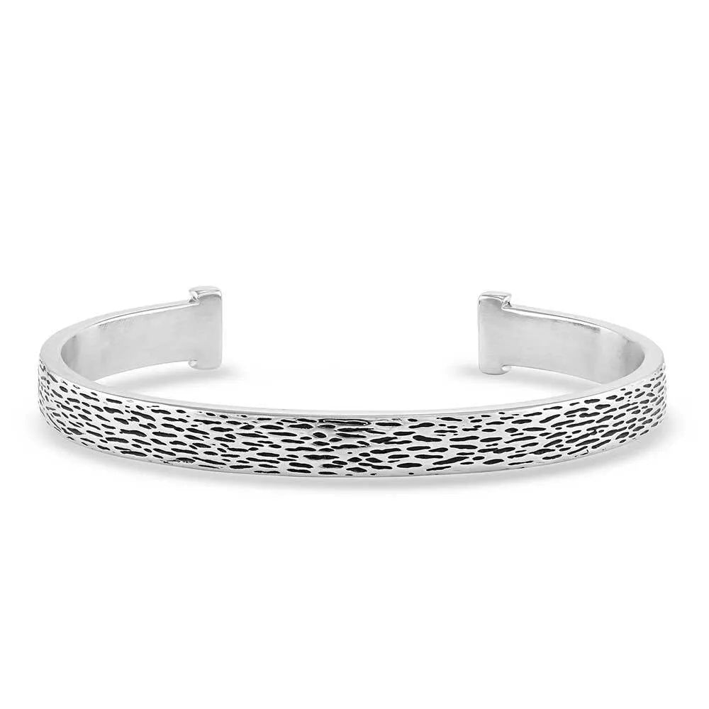 Montana Silversmiths Hidden Nature Silver Cuff Bracelet