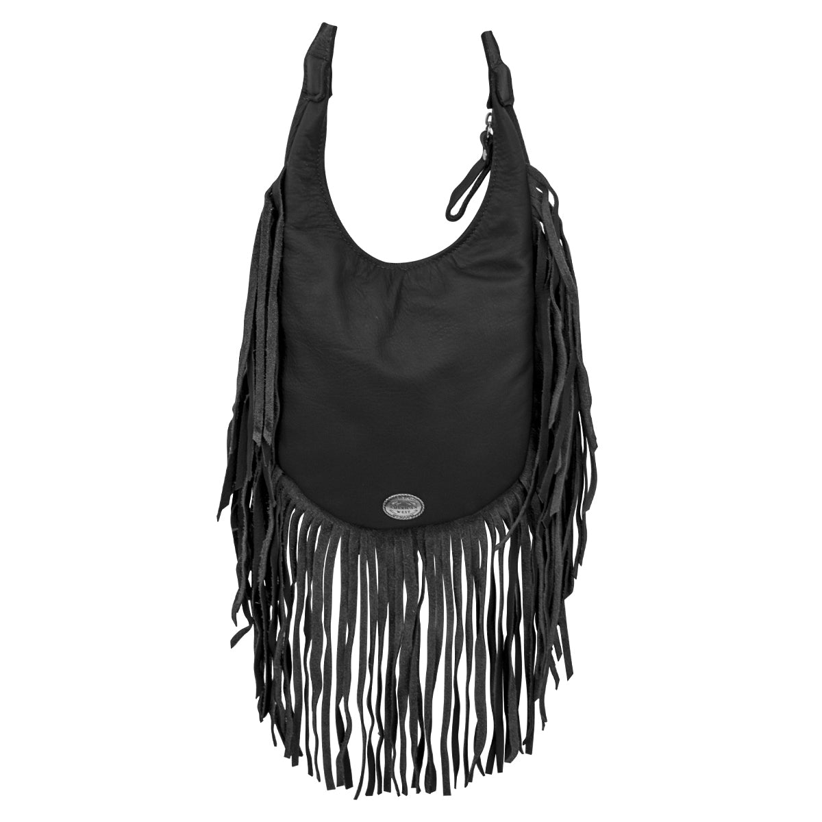 Amercian West Fringed Cowgirl Hobo Crossbody Bag
