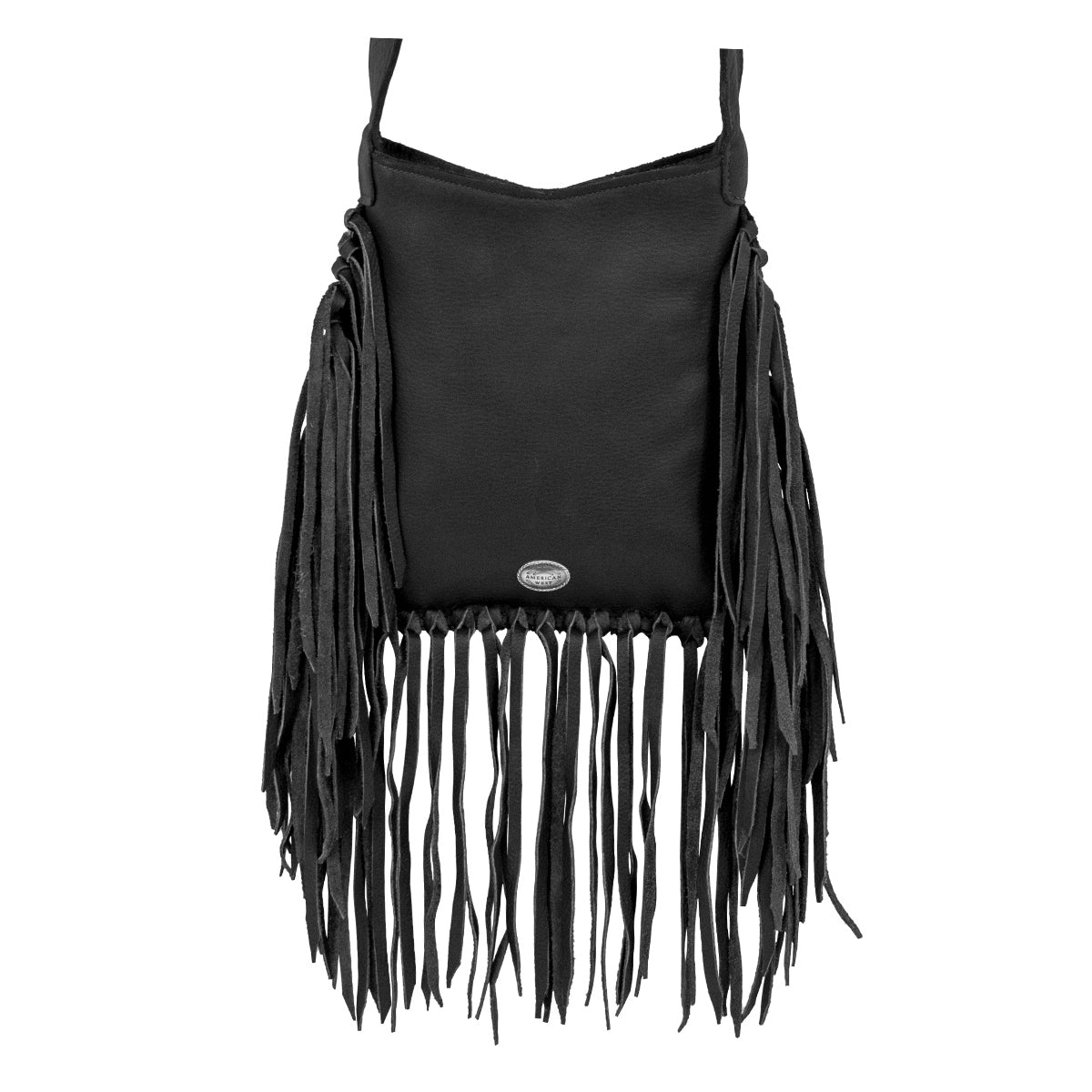 American West Fringed Cowgirl Flap Crossbody Bag