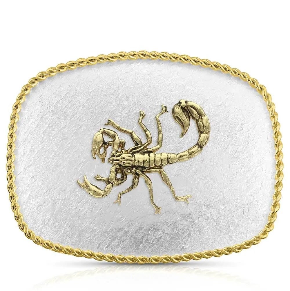 Montana Silversmiths Rippling Waters Scorpion Belt Buckle