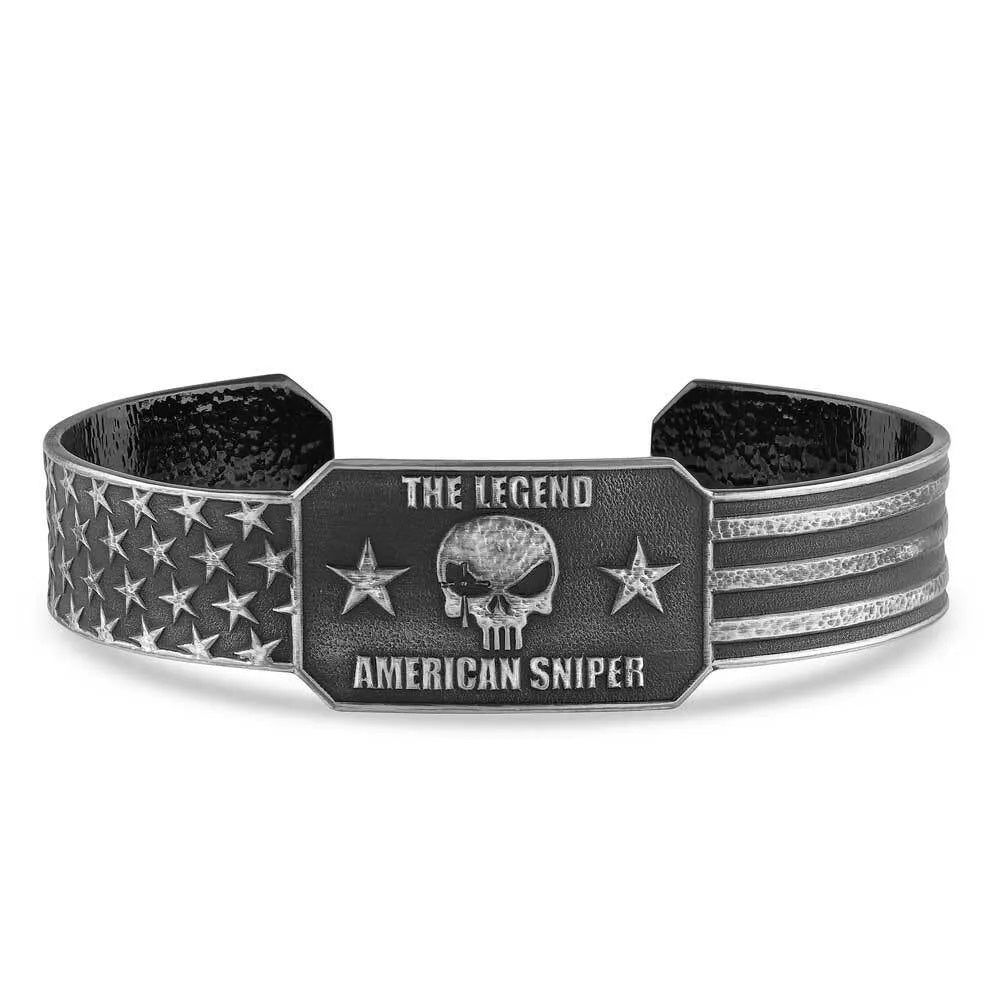 Montana Silversmiths The Legend Chris Kyle Cuff Bracelet