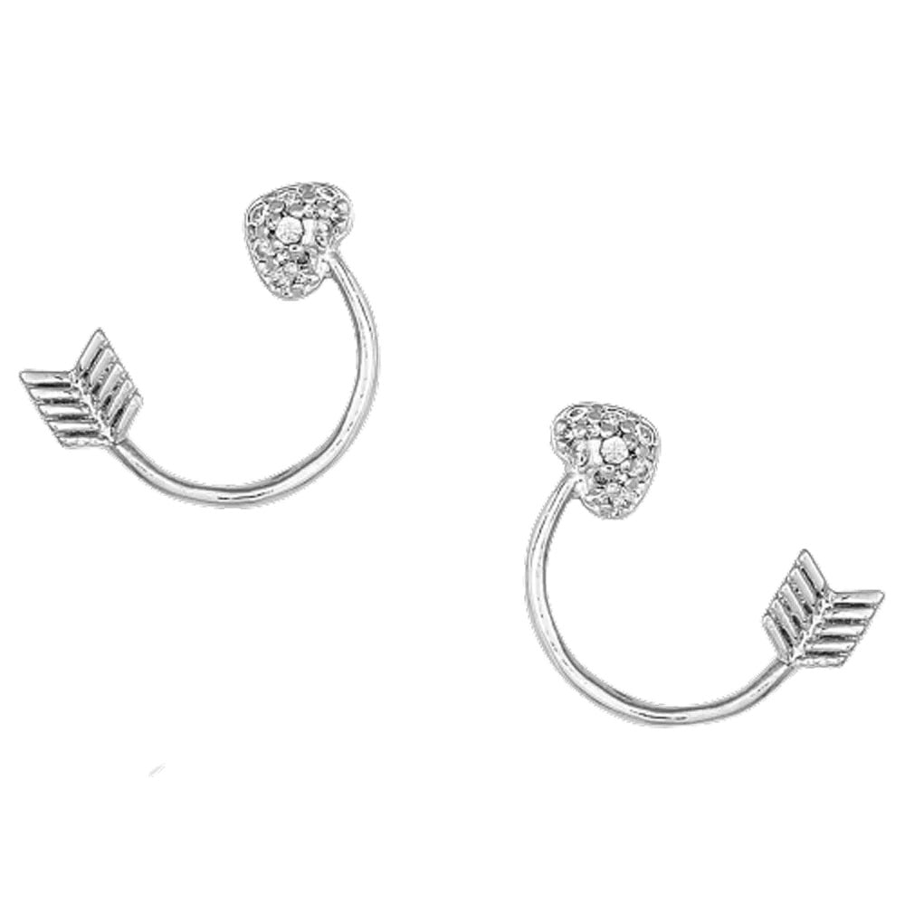 Montana Silversmiths Dosey Doe Silver Arrow Earrings